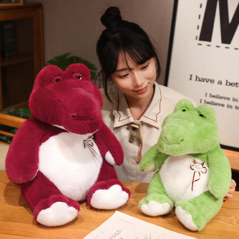 30cm Crocodile Plush Toy Stuffed Animals Green Crocodile Throw Pillow Hug Cushion for Kids Boy Birthday
