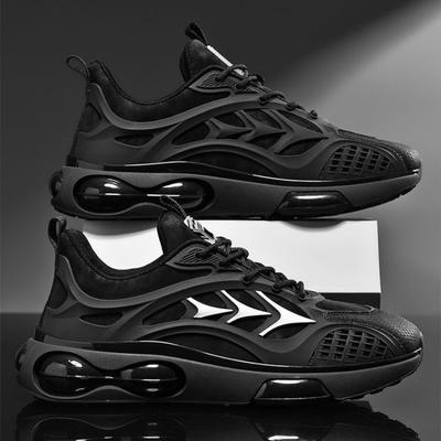 Men's Sneakers Thick Sole Fashion Men Casual Sneakers Quality Breathable Tennis Outdoor Man Comfortable Running Shoes