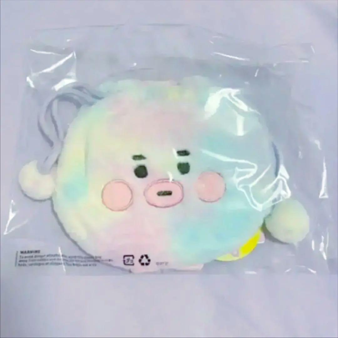 

[USED] BT21 Baby Rainbow Drawstring Bag TATA