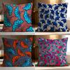 Hot African Style Prints Cushion Cover Soft Washable Pillow Case Multi-Scene for Couch Bed Travel Office Use