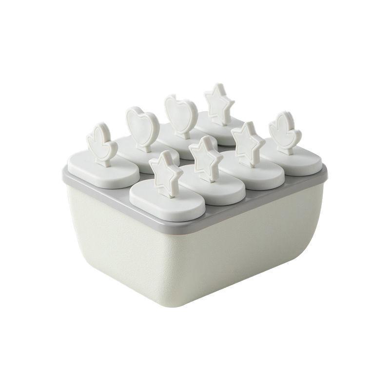 Ice Cream Maker Popsicle Mould Tray 8 Cell Reusable DIY Lolly Mold For Kids Homemade Summer  Party Treats