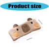 Elastic Women Shower Hairband Face Washing Headband Cute Capybara Plush Face Wash Hairband Home Makeup Headband
