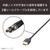 ELECOM Micro HDMI 4K x 2K Cable, 0.7m, Compatible, Black, DH-HD14EU07BK