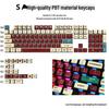 Four-Sided Translucent Color Keycaps for Customized Mechanical Keyboard