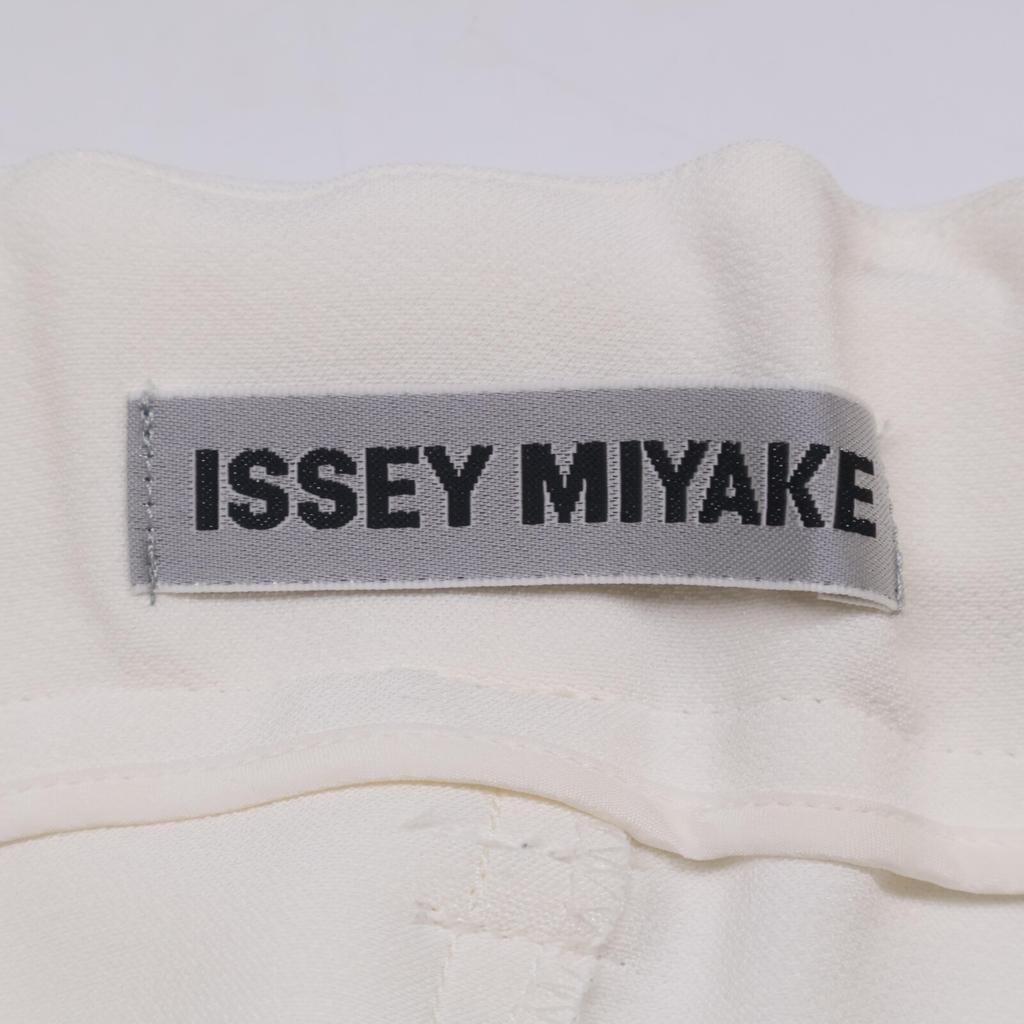 ISSEY MIYAKE White IM83FF021 Wide Pants Bottoms 3 whiteUsed