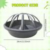 Chicken Feeder feed Bucket Animal Husbandry Supplies Farm Portable Dispensing Tray Goose