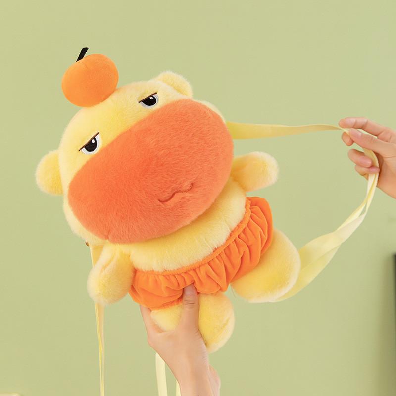 Shuitunlulu Plush Backpack Large Capacity Soft Toy Shoulder Bag For Kids And Teens