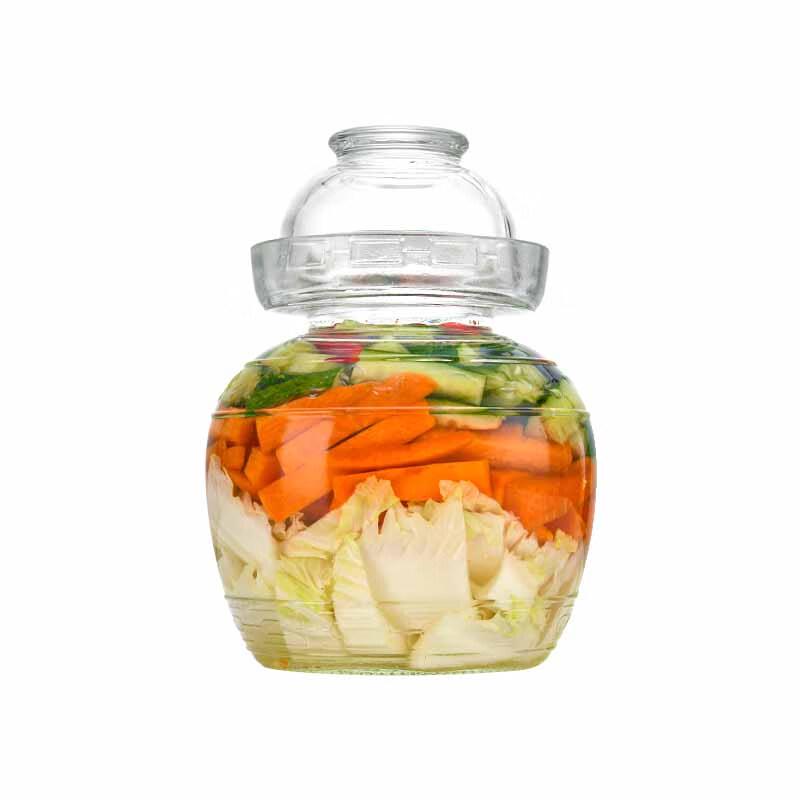 Thickened Glass Pickle Jar