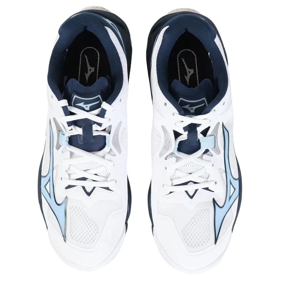 Mizuno Wave Lightning Z8 White Navy Saxophone Men Sneakers V1GA240053