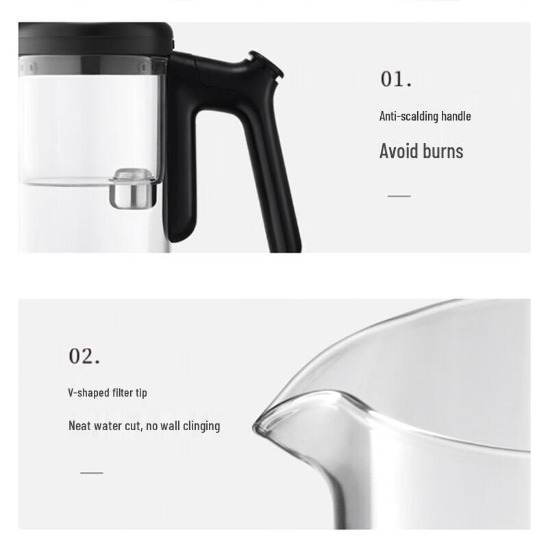 Mingzhan Glass Tea Infuser Teapot