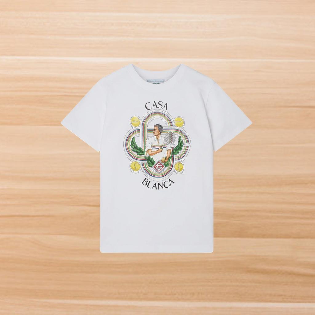 Cross-border foreign trade casablanca Casablanca short-sleeved American tide brand niche loose high street tide brand t-shirt