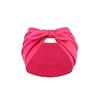 Knotted Rabbit Solid Color Elastic Ear Bow Headband Yoga Sports Headband Sweat-absorbent Antiperspirant Elastic Headdress