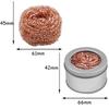 Lötkolbenspitzenreiniger-Kugel mit Ständer - Netzfilter Hochtemperatur-Entlöt- und Zinnentfernungswerkzeug zum Schweißen
