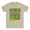 Mens TShirt Ninja Turtles Paneled Characters Vintage Pure Cotton Tee Shirt Short Sleeve  T Shirts Crew Neck Clothes Gift Idea