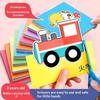 Paper Cutting Set Free Plastic Scissors Included Diy Paper Cutting Kids Handmade Paper Crafting Preschoolers Developmental Toy