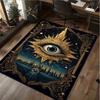 1Pc Freemason Print Rug - home decoration Carpet For Living Room Bedroom Flooring Computer Chair Area Rug