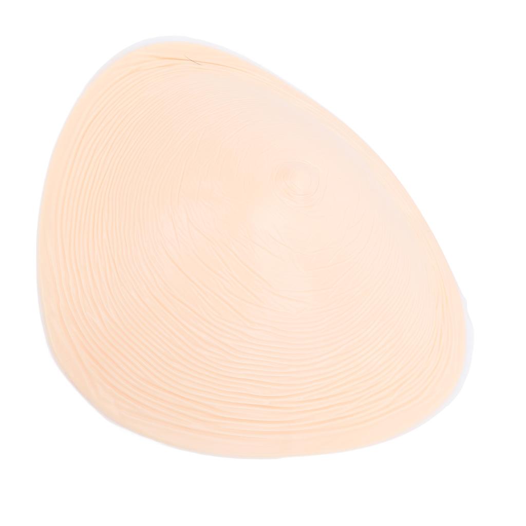 Breast Form Mastectomy Prosthesis Breathable Soft Triangle Silicone Breast for Post Operative