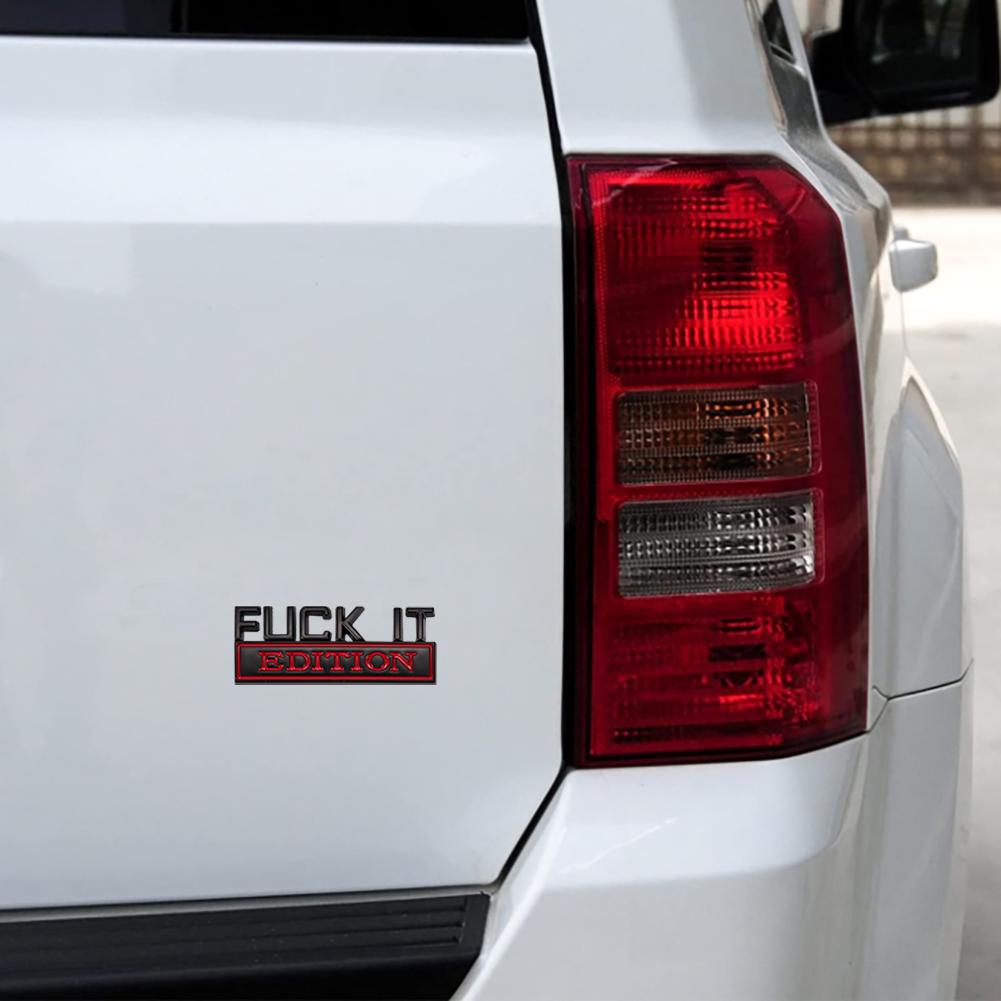 Auto Emblem 3D Aufkleber Auto Abzeichen Typenschild Metall Aufkleber Buchstaben Wort Embleme