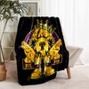 1pc Blanket Omega Psi Phi logo1 Print Design, Lightweight Blanket for Sofa, Bed- Soft &Warm, Gift for All Seasons like Christmas, Halloween