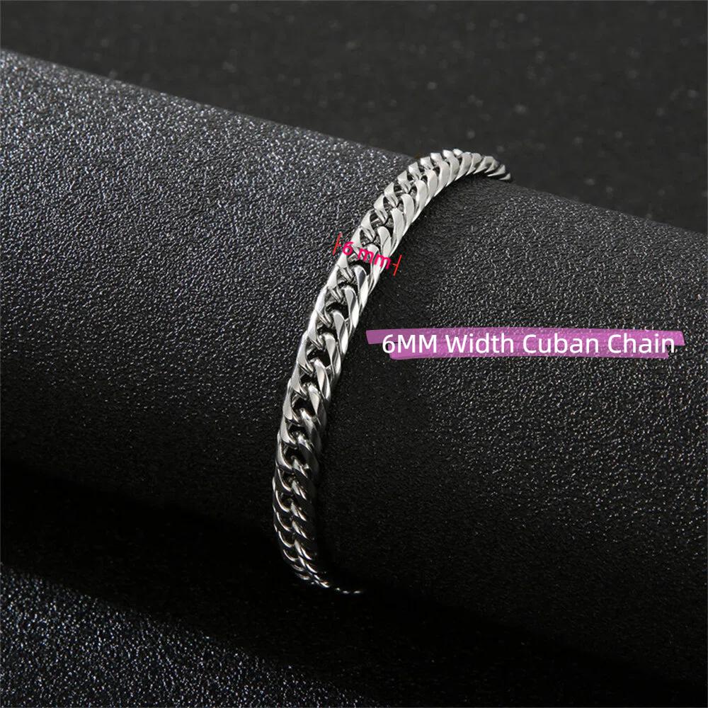 9MM Gold Plated Chunky Miami Cuban Link Chain Necklaces Hip Hop Thick Silver Color Stainless Steel Heavy Chains For Men Jewelry