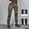 VOLERO Mens Motorcycle Jeans Camo Work Pants With Pads Breathable Motorbike Riding Trousers