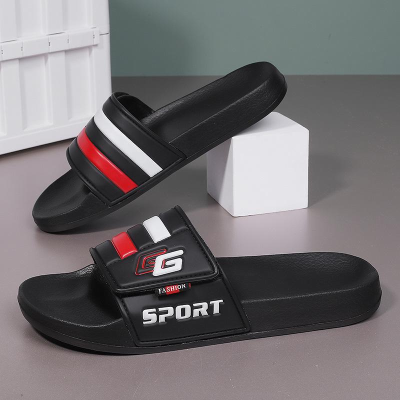 Men's Adjustable Camo Sandals Hook & Loop Summer Slides Breathable Comfortable Outdoor Slippers Non-Slip