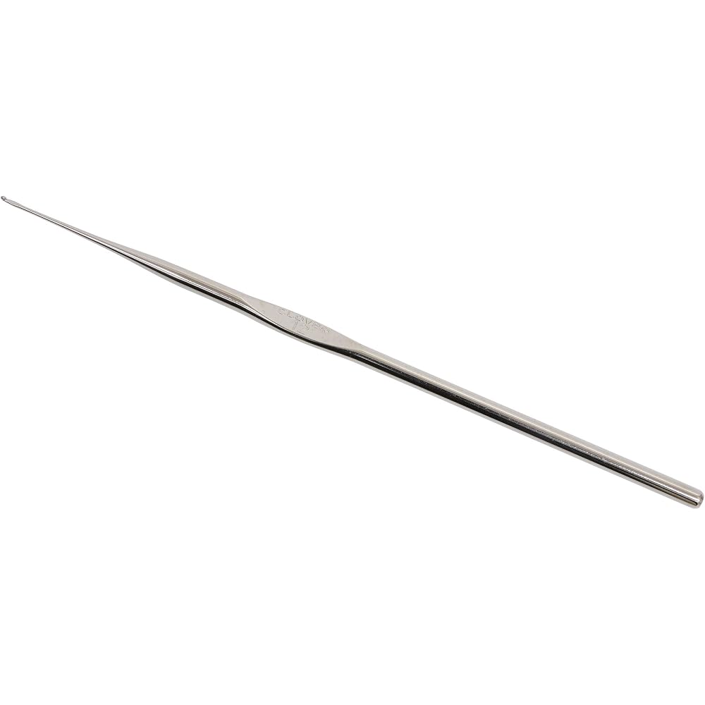 Clover (Clover) lace needle No12 length approx. 11.5 cm silver 41-012