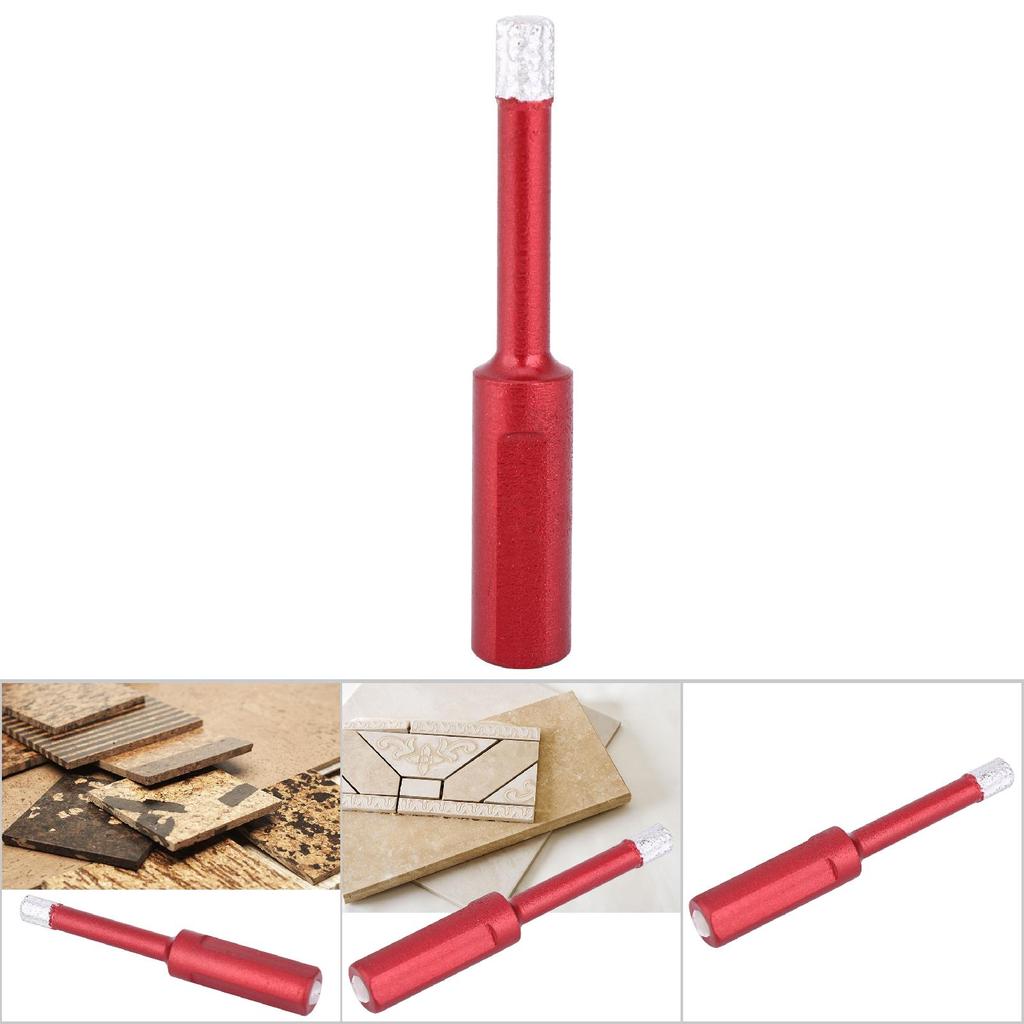 Diamond Drill Bit Ceramic Glass Stone Cutting Tool Dry Punching Drill Bit(6mm)