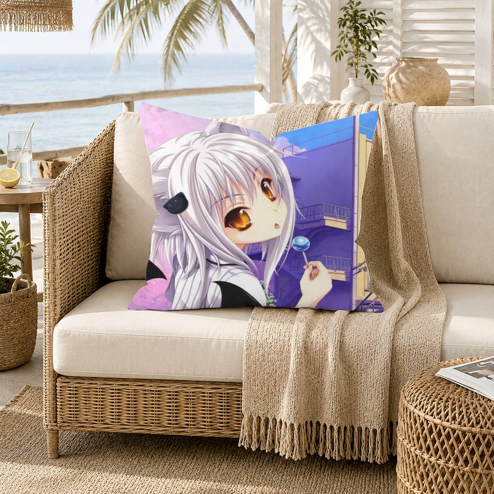 HHigh School DxD KKoneko Toujou Pillow Case for Sofa Living Room Home office Decor Protective Cover