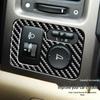 Fits 07-11 Honda CRV: Real Carbon Fiber Rearview Mirror Adjustment Frame Interior Accessory