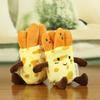 Pancake Fritters Cute Plush Toy Key Chain Creative Food Doll Doll Removable