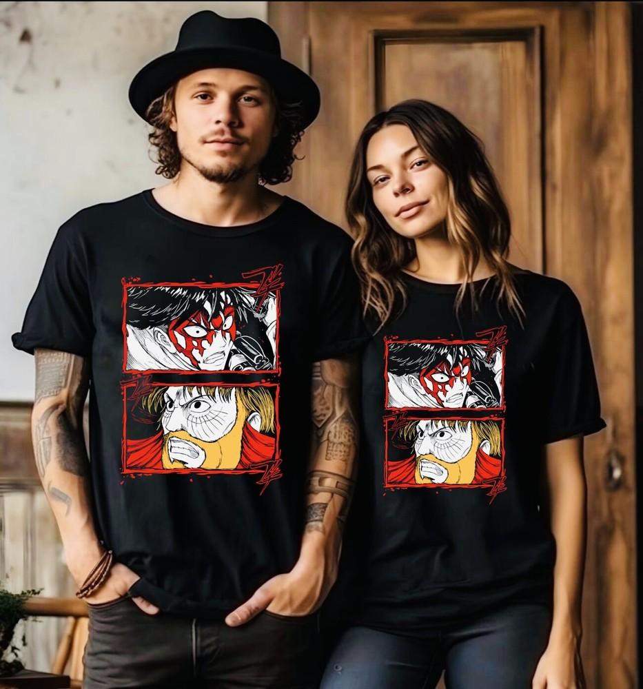 

Levi Ackerman T-shirt Zeke Shingeki No Kyojin Anime Black Gift Shirt Soft Tee M