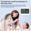 Mini LCD Digital Thermometer Hygrometer Indoor Room Electronic Temperature Humidity Meter Sensor Gauge Weather Station for Home