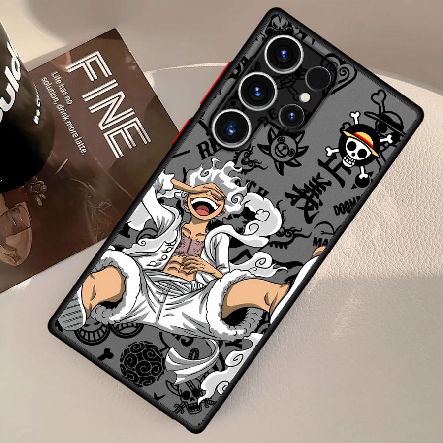 One Pieces Anime Case for Samsung Galaxy S25 Ultra S22 S24 Plus S21 S20 FE S23 FE S26 Note 20 Ultra 10+ Funda Back Phone Cover