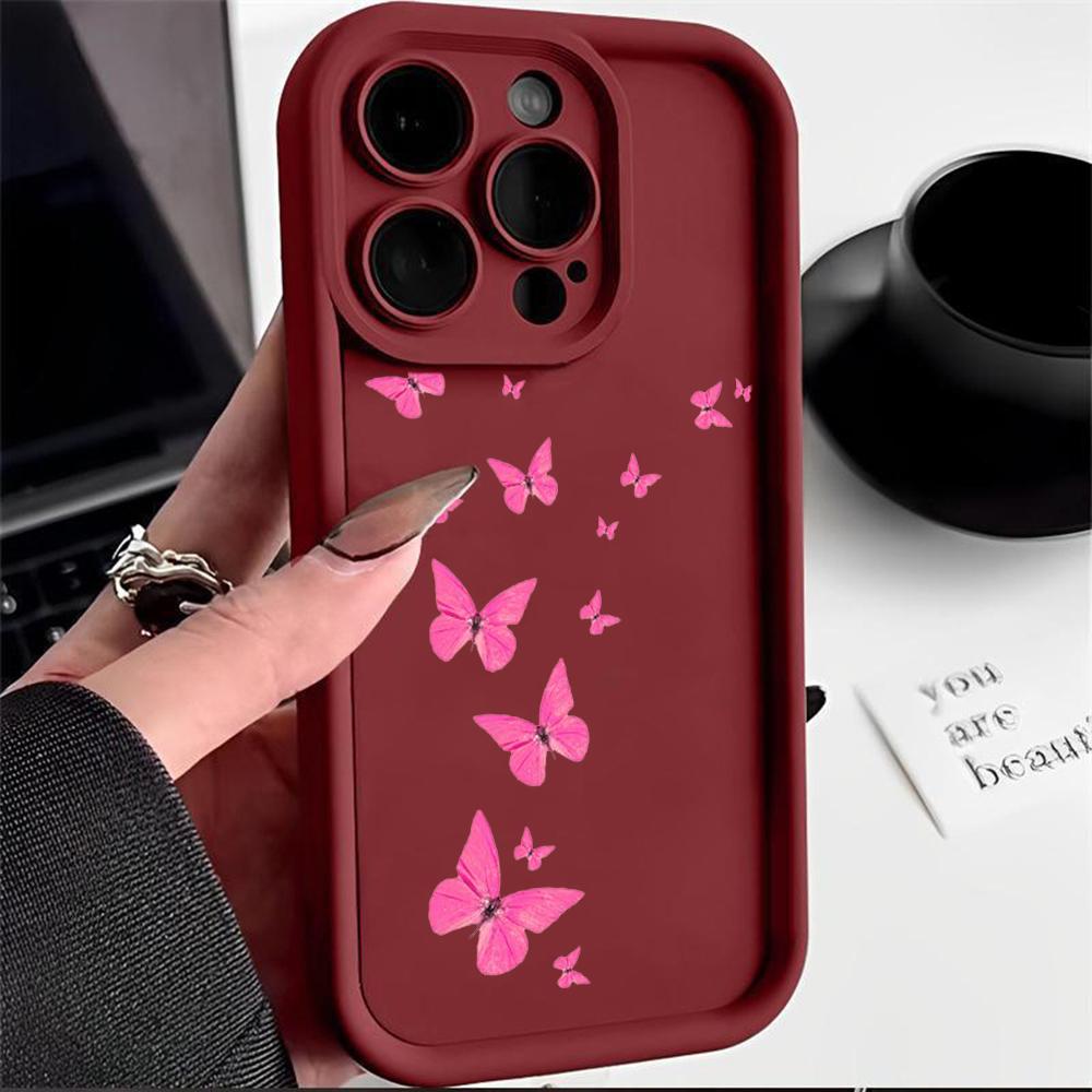 

Мягкий чехол для телефона из ТПУ «Ангельские глазки» для Samsung A05 A04 A30 A50 A13 A23 A53 A14 A24 A34 A54 A15 A25 A35 A55 S20 S23 FE S24 Ultra Ae58 Арт-дизайн бабочки Samsung M54 5G