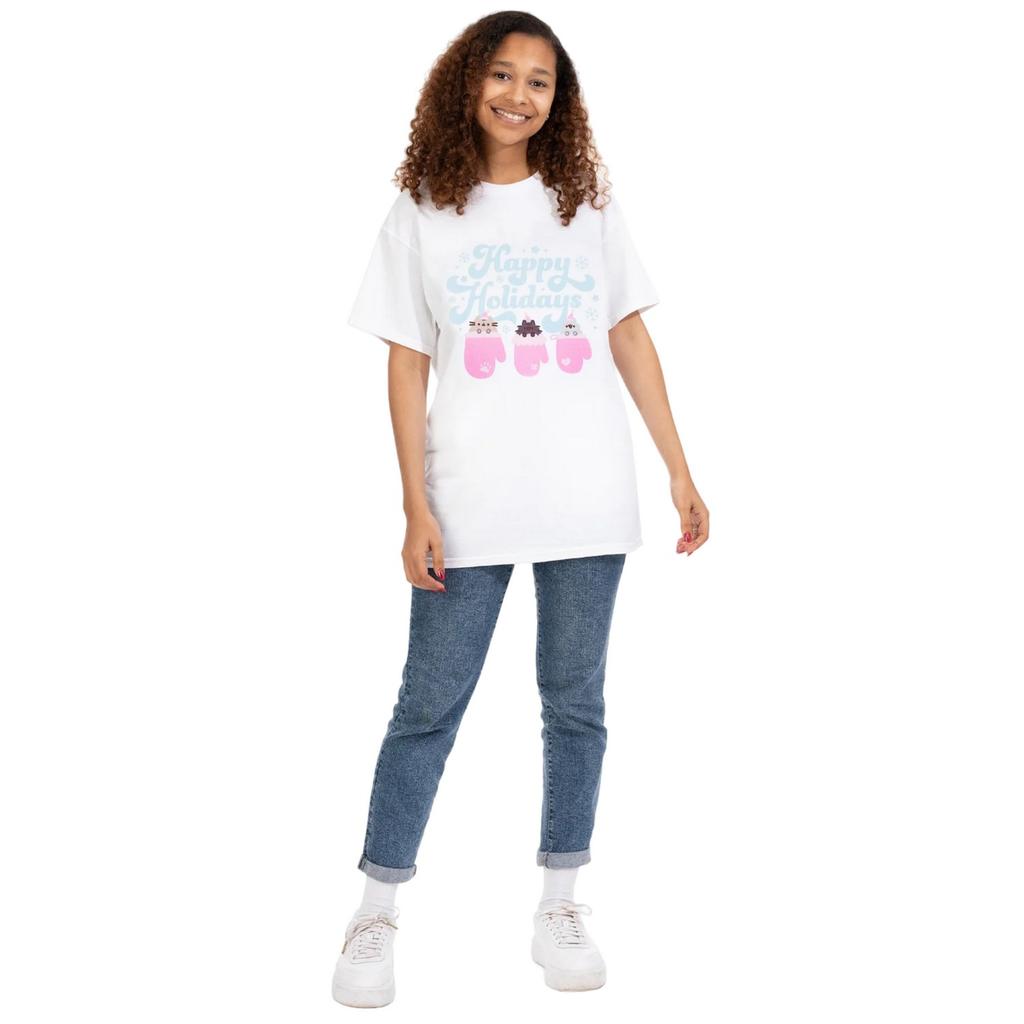 Pusheen Damen-/Damen-Weihnachts-T-Shirt