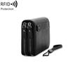 New Anti-theft Brush Men's Wallet Multi-functional Business Clutch Bag Large Capacity Double Pull Long Wallet