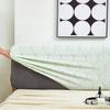 1 Pc Headboard Cover Elastic Jacquard Bedside Cover For Bed In Bedroom Easy To Clean Headboard Cover A Pattern Of Latteart