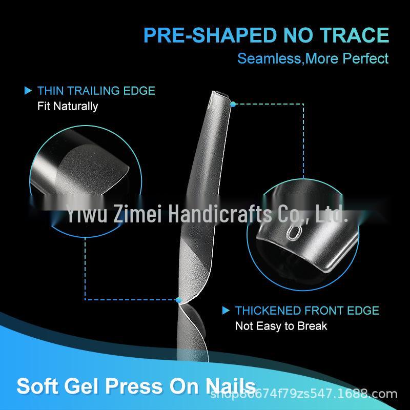 

Seamless Super Thin Full Cover Dog Nail Protectors - Finished Wearable Fake Nails