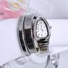Summer Feature Diamond-Encrusted Elastic Winding Snake Watch
