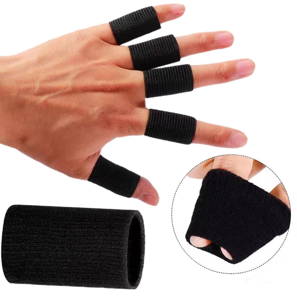 12Pcs Finger Guards Set Finger Immobilization Strap Finger Protectors Finger Brace Support Finger Splint Thumb Finger Sleeves