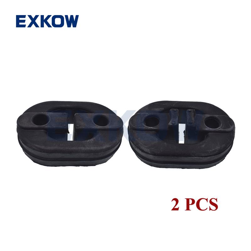 2PCS Exhaust Muffler Hanger for Mitsubishi Pajero Montero Sport L200 L300 3000GT Galant Lancer Space Wagon MB906124 MB059936