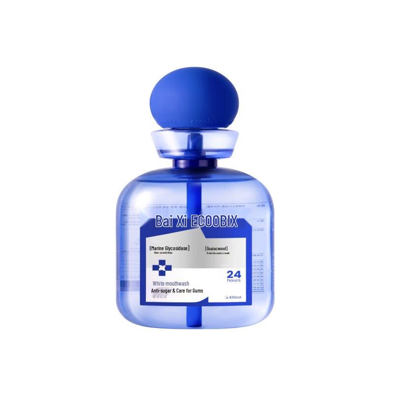 Baixi Strawberry Tea Fresh Breath Mouthwash 410ml