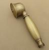 Traditional Retro Vintage Style Handheld Shower Head Water Saving Brass Color Metal Telephone Design