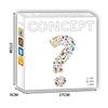 Concept Word game 4-12 person 10 minute family game, best friend gathering game