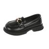 Girls' Spring 2026 British-Style Leather Shoes - Versatile, Soft Sole, Casual Korean Fashion