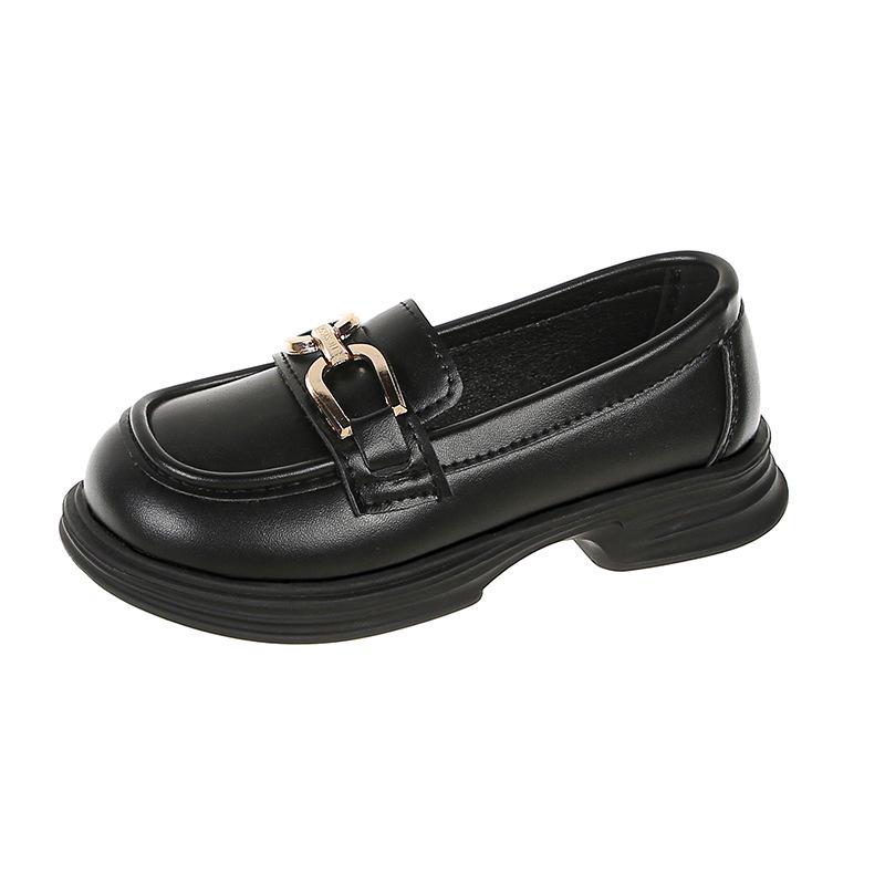 Girls' Spring 2026 British-Style Leather Shoes - Versatile, Soft Sole, Casual Korean Fashion