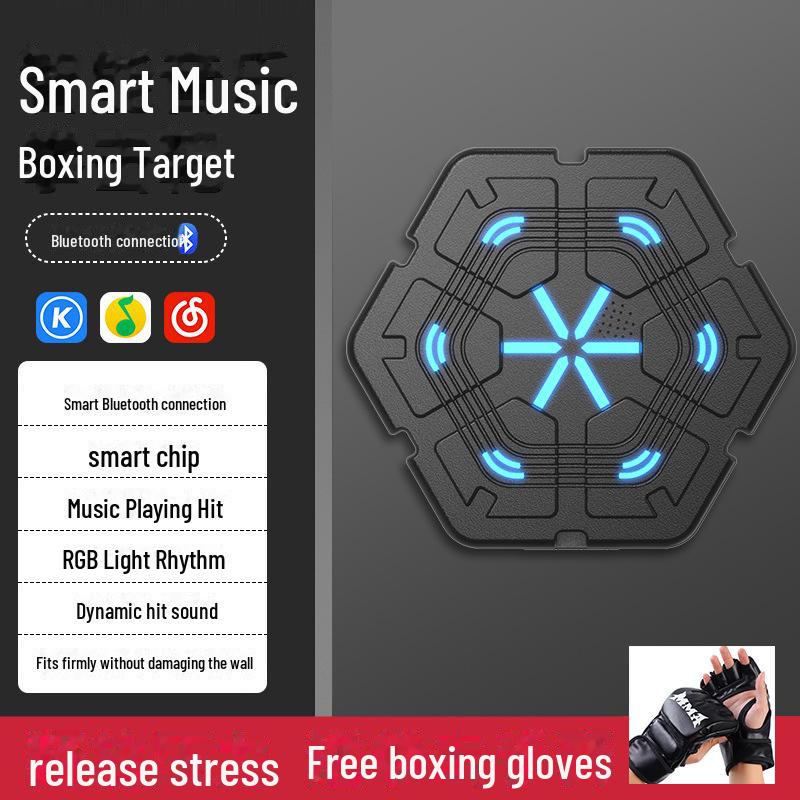 Bluetooth Smart Music Boxing Wall Target for Home Training