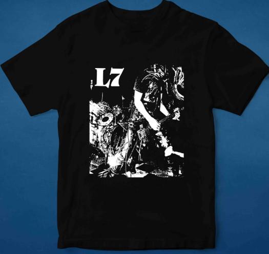 L7 band artwork black T-shirt Unisex All sizes S-5Xl XA974