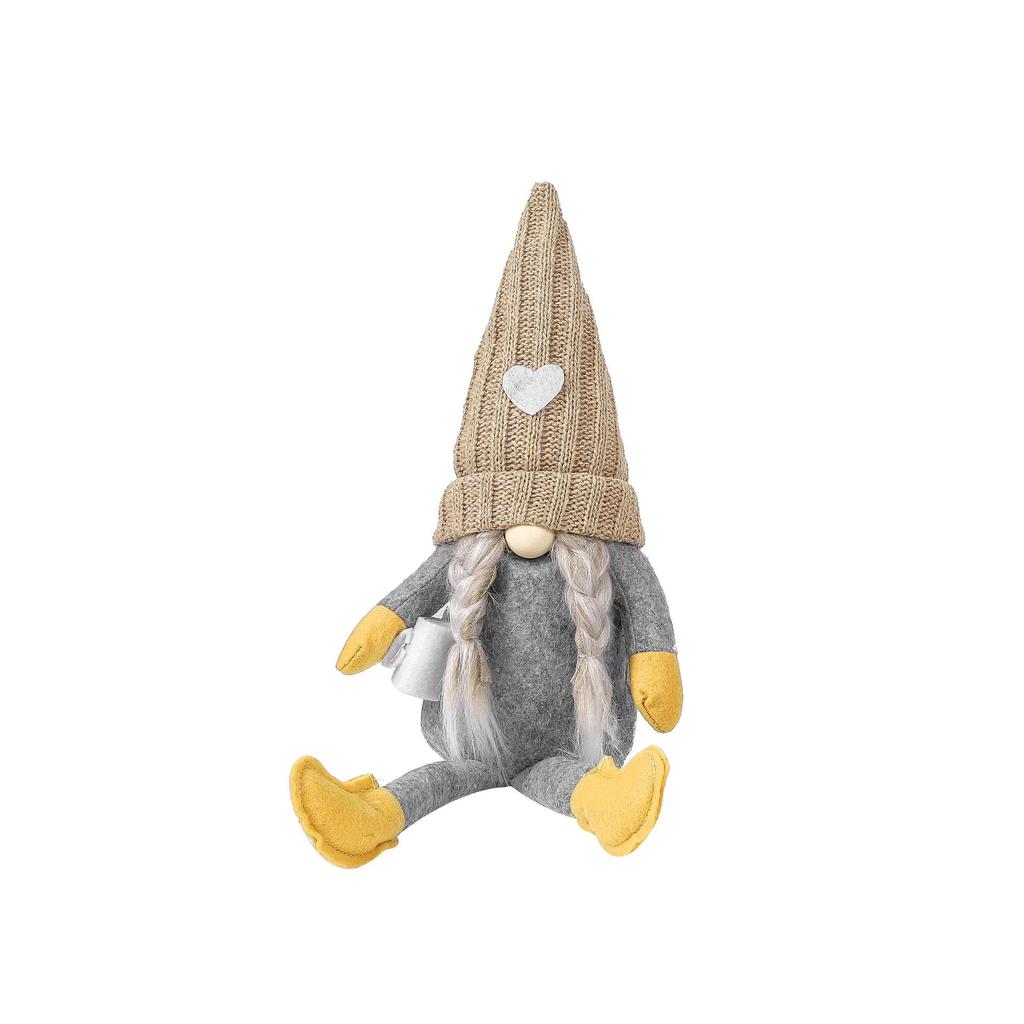 Amerikanische gesichtslose Puppe Liebeshut Puppe Kaffeetasse Weihnachtsdekor